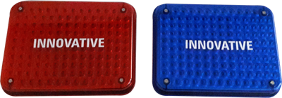 Big Square Blinkers 2 Colors