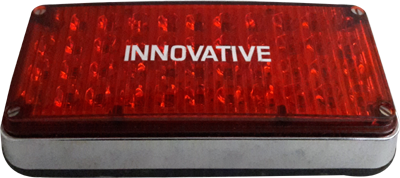 Oblong LED Light Assembly – Red